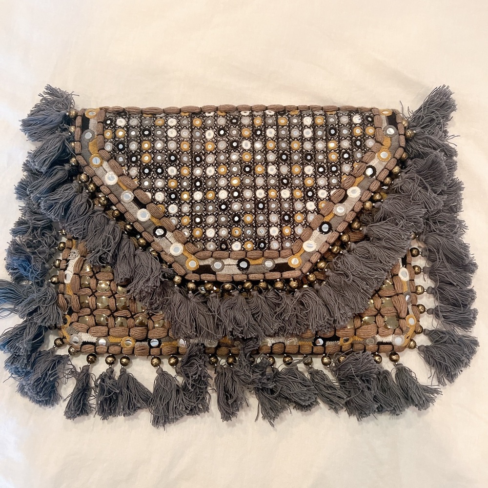 Bohemian clutch purse